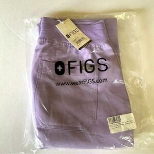 FIGS High Waisted Yola Skinny Scrub Pants, Ladies Size Small, Lavender Dew, NWT